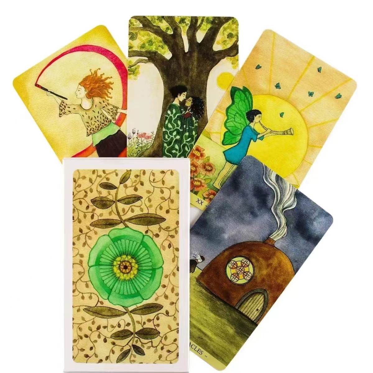 Tarot Cards Deck With Guidebook - Kartu Tarot Asli Tahan Lama Mara