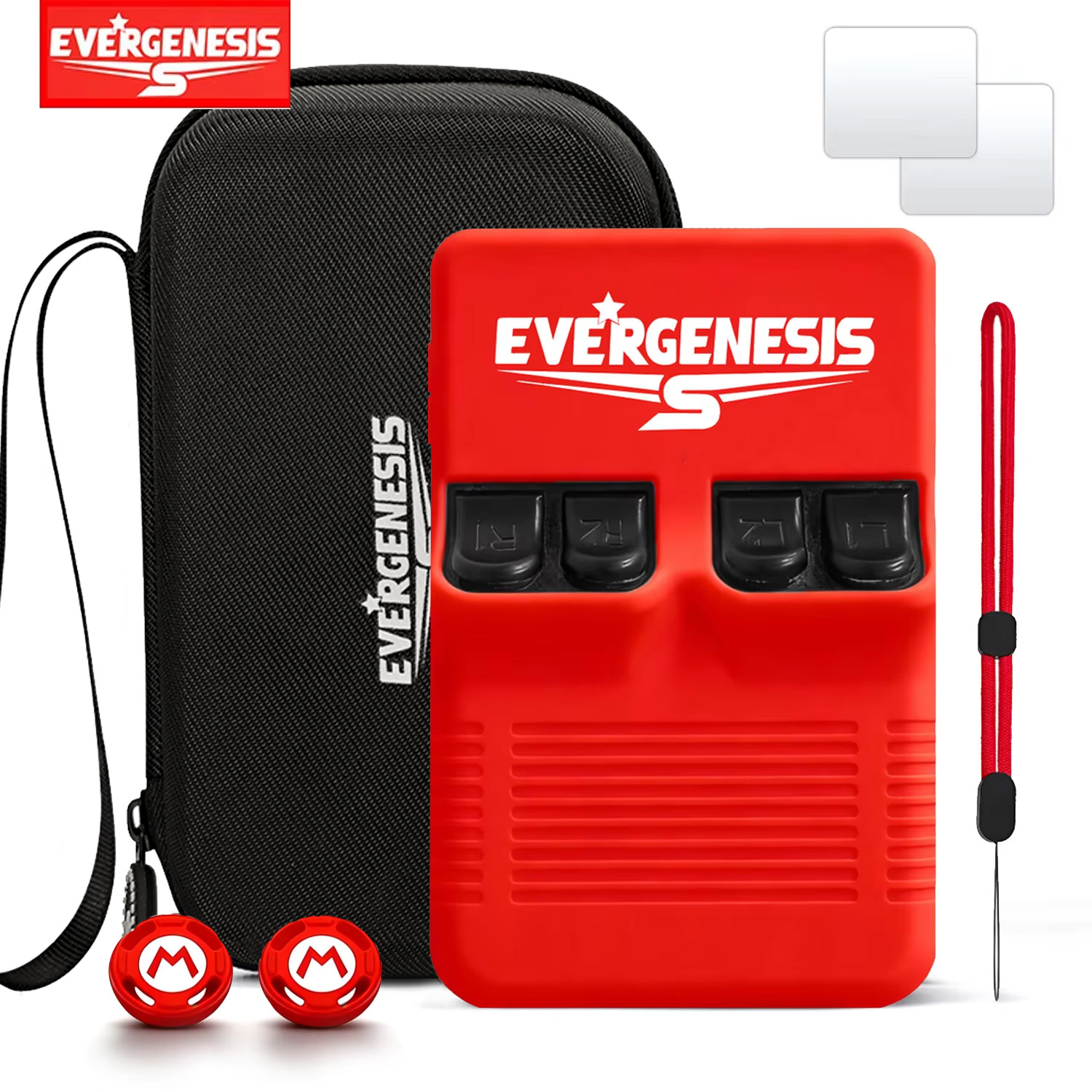Set Casing Pelindung R36S untu - Retro Handheld Game Console R36S ulasan dan harga