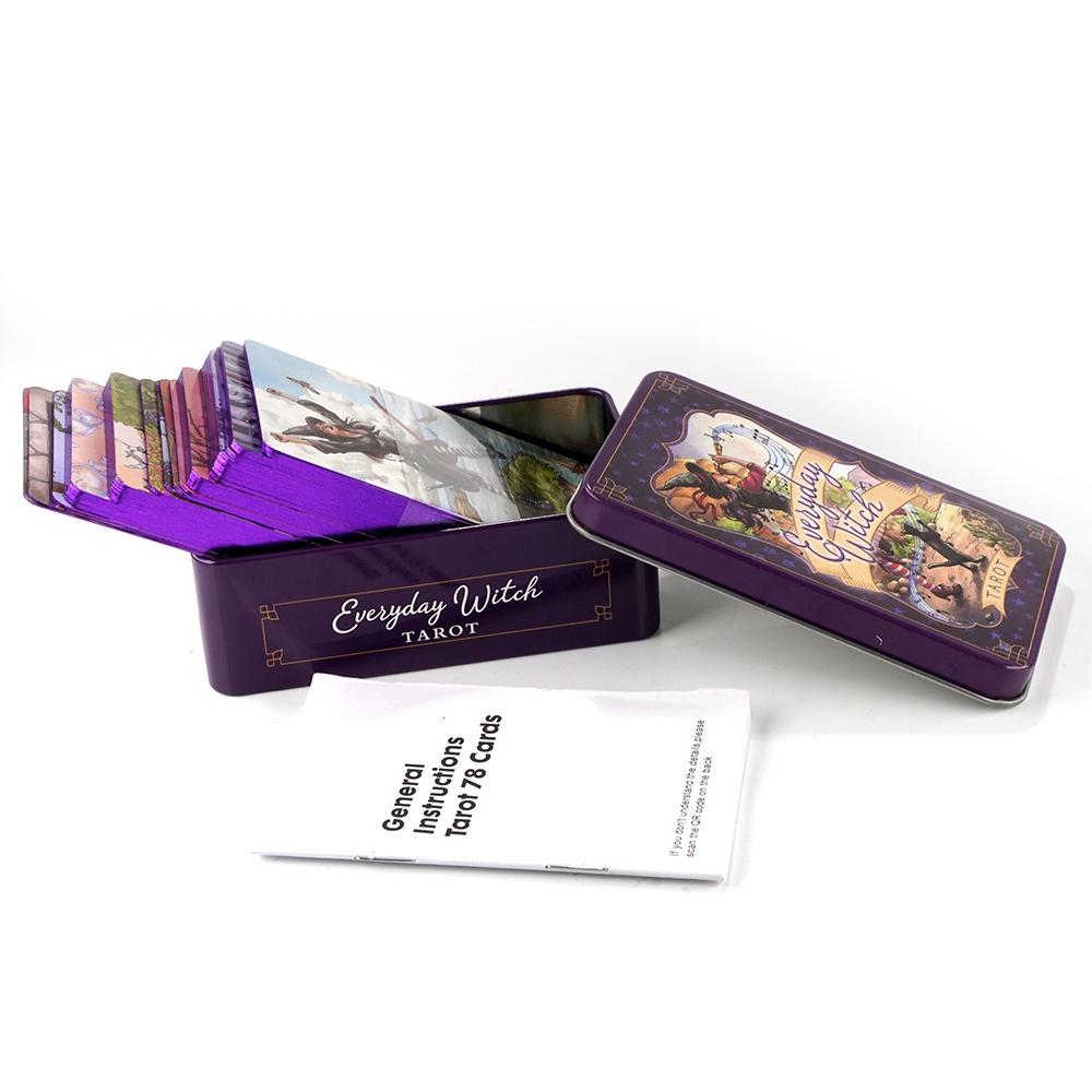 10.3*6cm setiap hari penyihir  - Tarot Cards Deck With Guidebook ulasan dan harga
