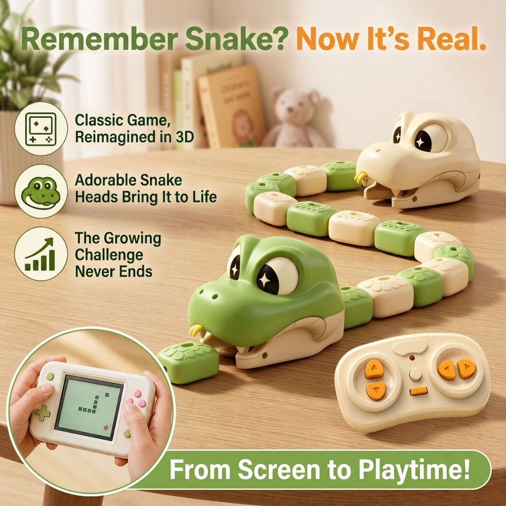 Mainan Ular Serakah yang Diken - Remote Control Toys ulasan dan harga
