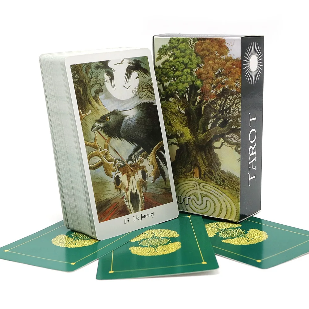 The Wild Wood kartu Tarot A 78 - Tarot Cards Deck With Guidebook ulasan dan harga
